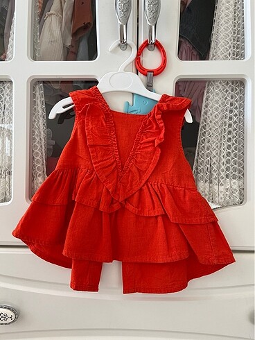 Fırfırlı bebek bluz