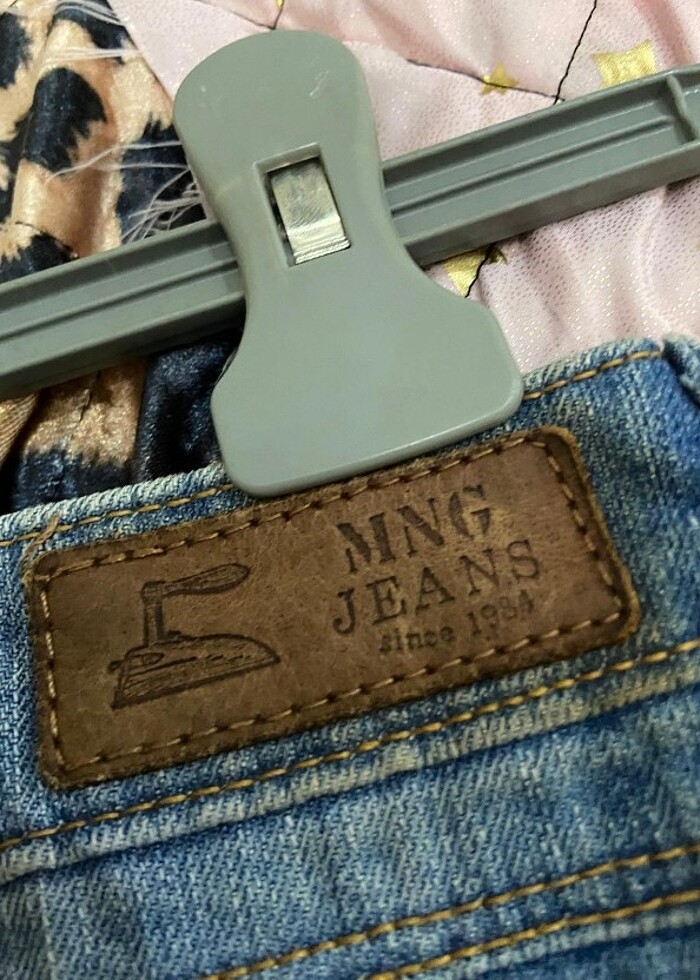 Mango düşük bel y2k kot pantolon - Görsel 2