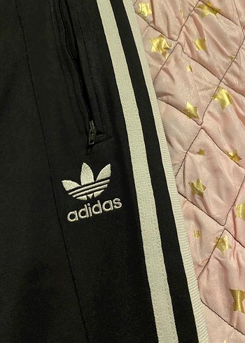Kadın Siyah Adidas Fermuarlı Eşofman Altı - Görsel 2