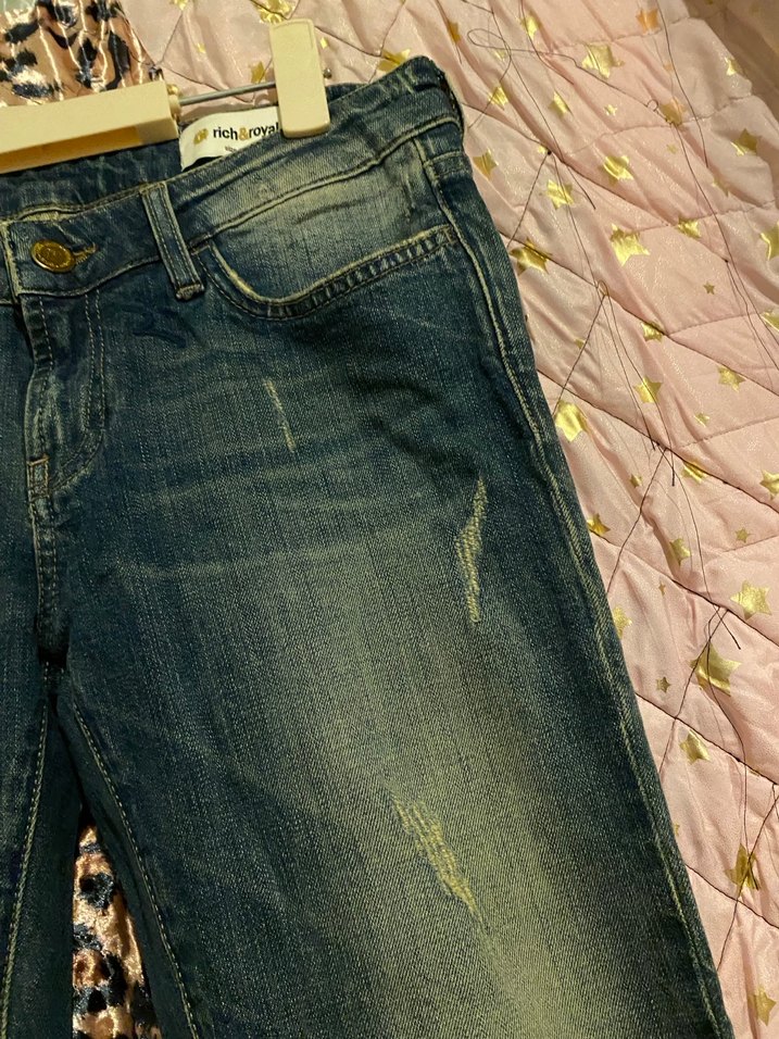 Yama Detaylı Kadın Kot Pantolon - Görsel 2