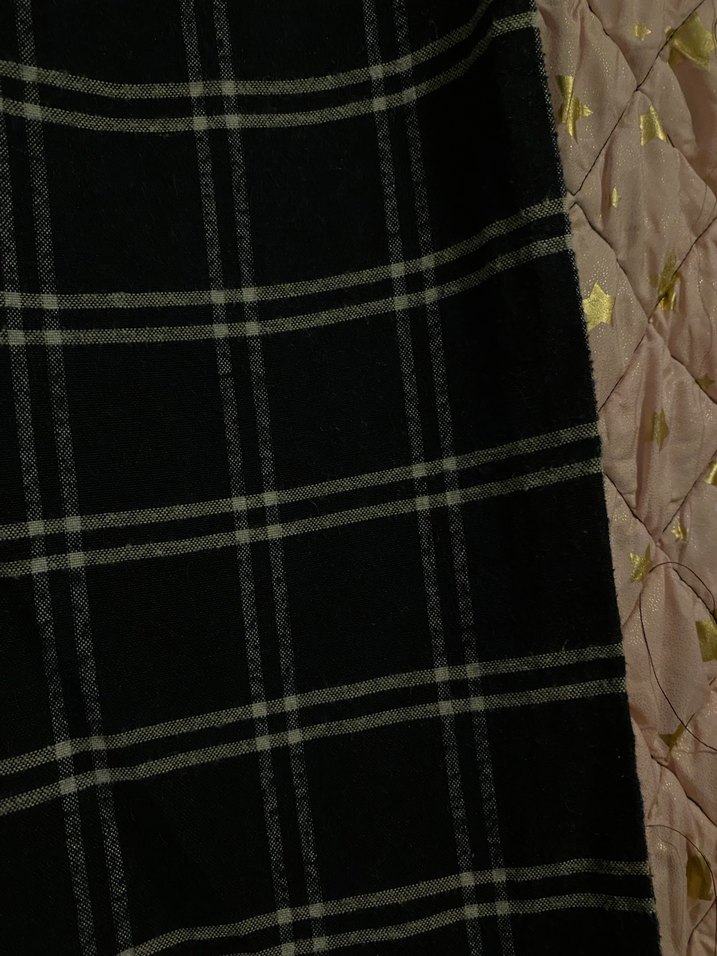 Kadın Ekoseli Kemerli Kumaş Pantolon - Görsel 2