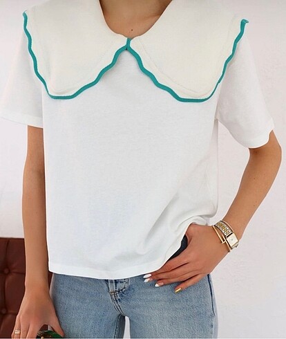 Zara yaka detaylı bluz