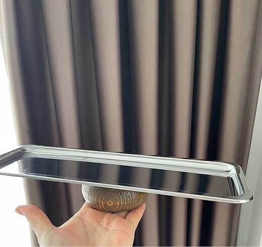 Ahşap ayaklı metal sunumluk - Görsel 6