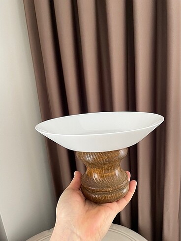 Ahşap ayaklı cam sunumluk - Görsel 6