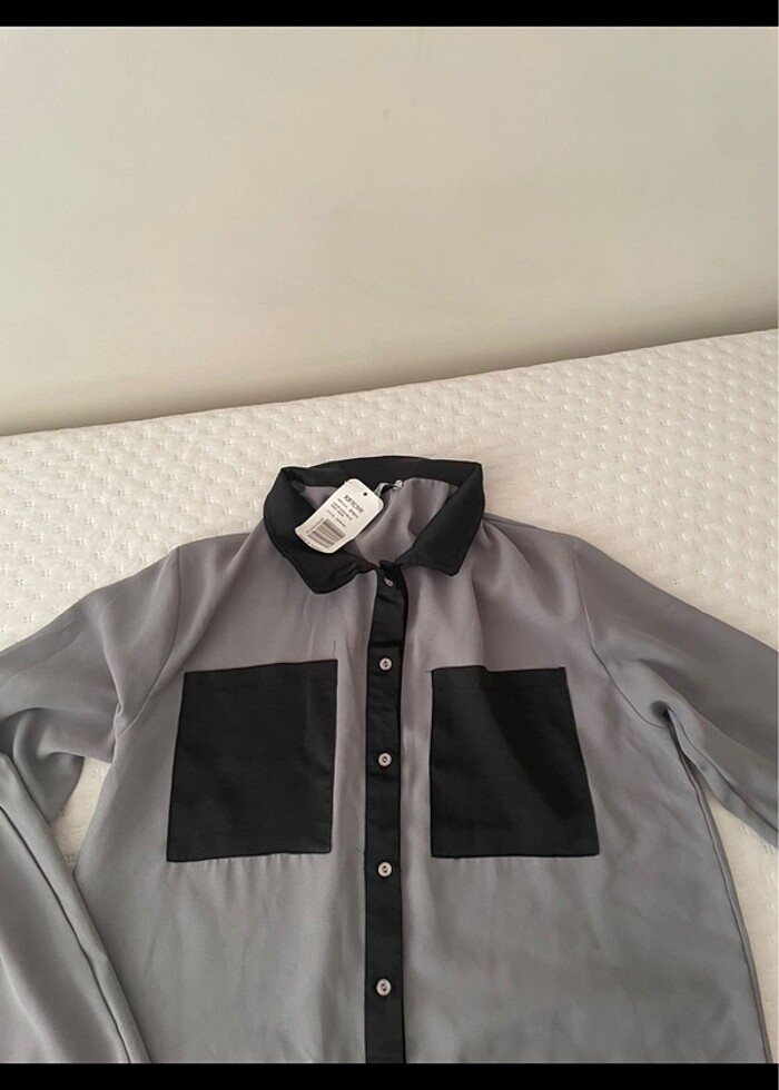 Gri Tesettür ikili takım - Görsel 4