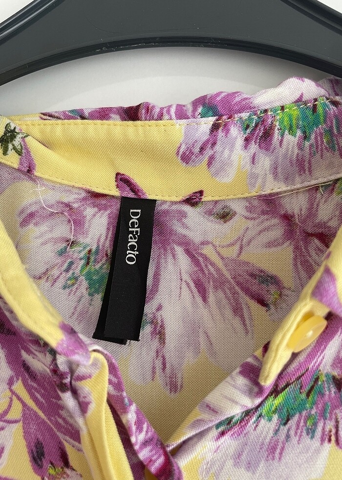 DeFacto çiçekli uzun tunik - Görsel 5