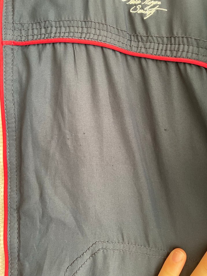 Erkek Mavi Gri Fermuarlı Yağmurluk - Görsel 5