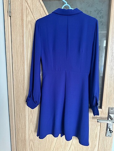 Trendyol gece mavisi elbise - Görsel 5