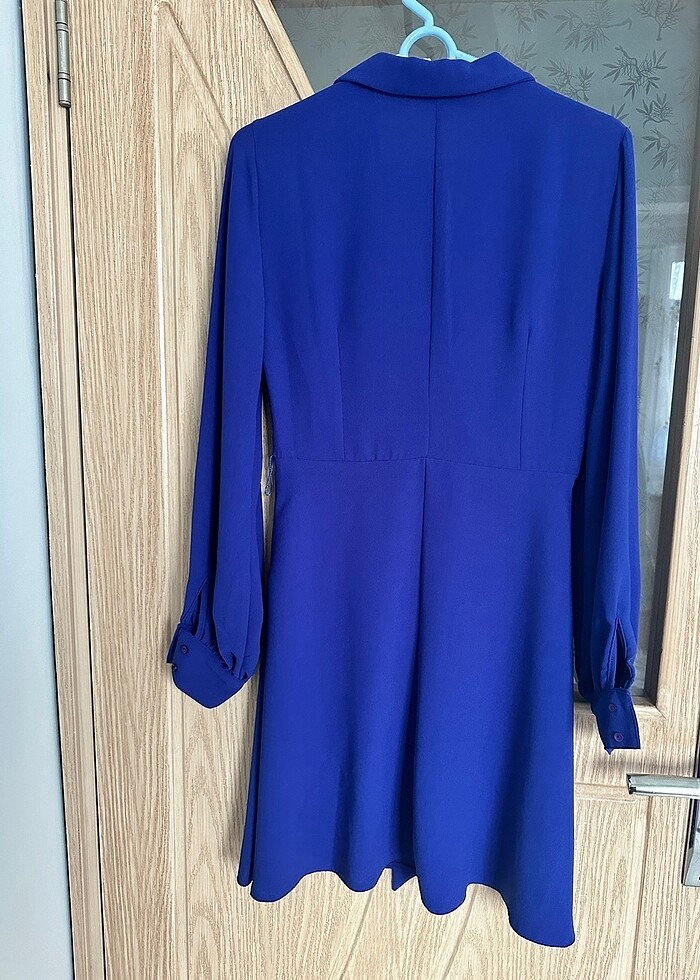 Trendyol gece mavisi elbise - Görsel 5