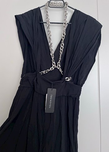 Siyah plaj elbisesi - Görsel 2