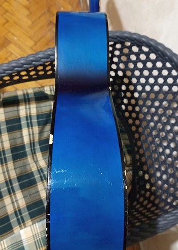 Koyu Mavi Klasik Gitar - Görsel 3