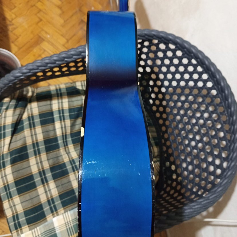 Koyu Mavi Klasik Gitar - Görsel 3