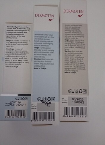 Dermatech Dermoten serum ve krem