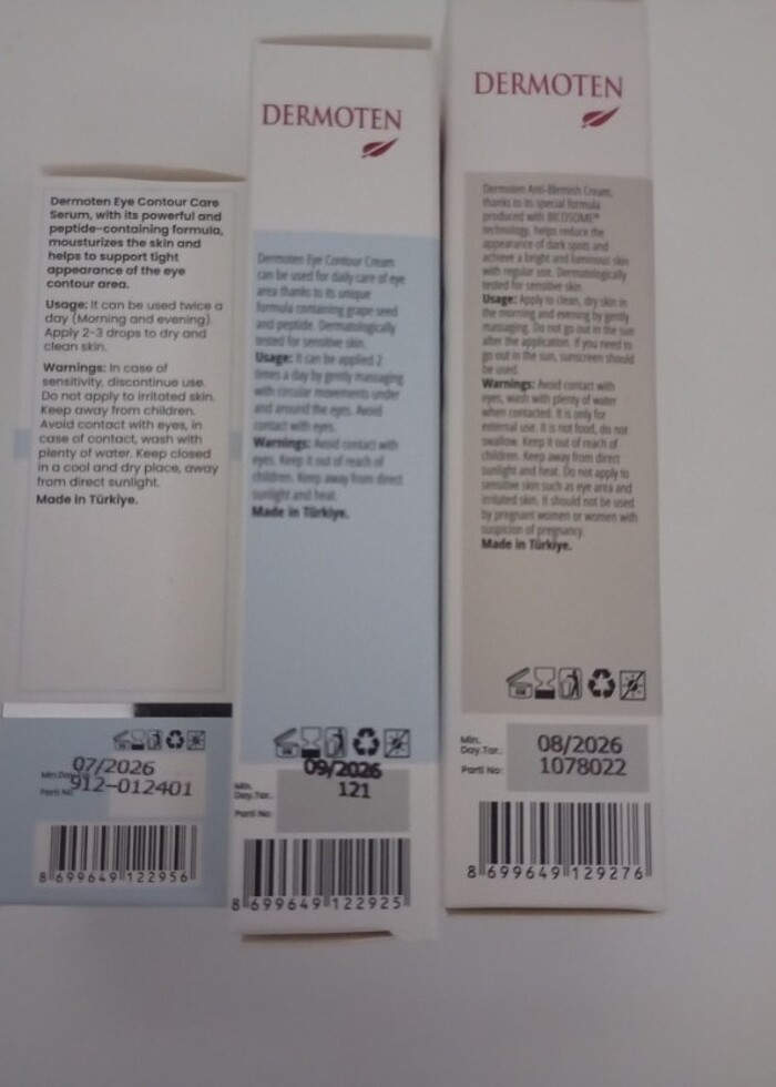 Dermoten serum ve krem - Görsel 2