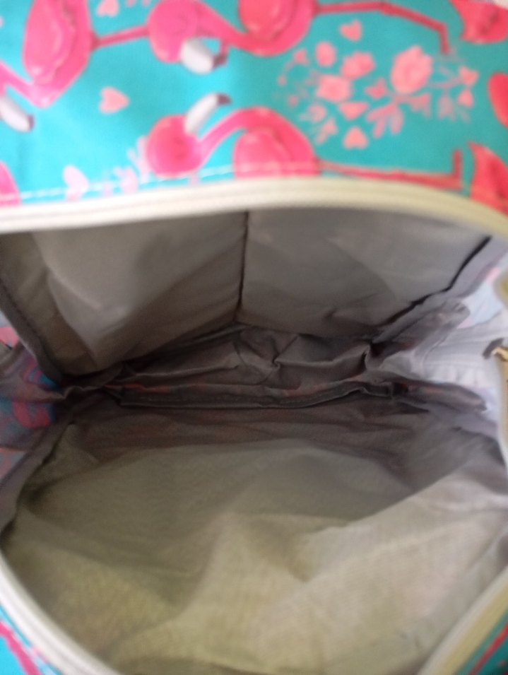 Cambridge Polo Club 3'lü okul çantası Pembe Flamingo Desenli - Görsel 3