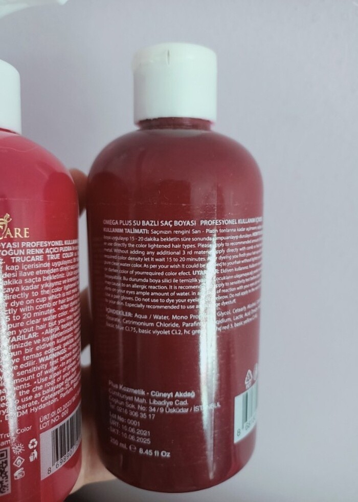 Saç boyası  - Görsel 2