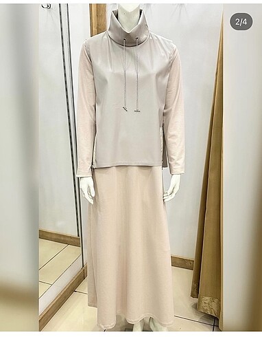 Zara Etiketli tesettür elbise
