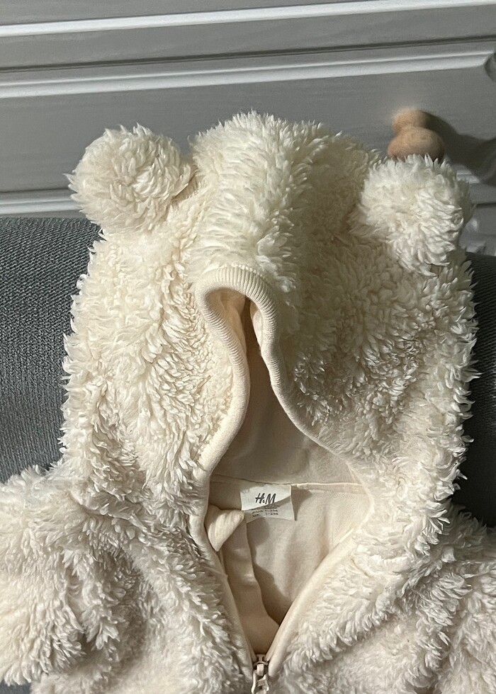 Hm yeni sezon kulaklı bebek ceket - Görsel 2