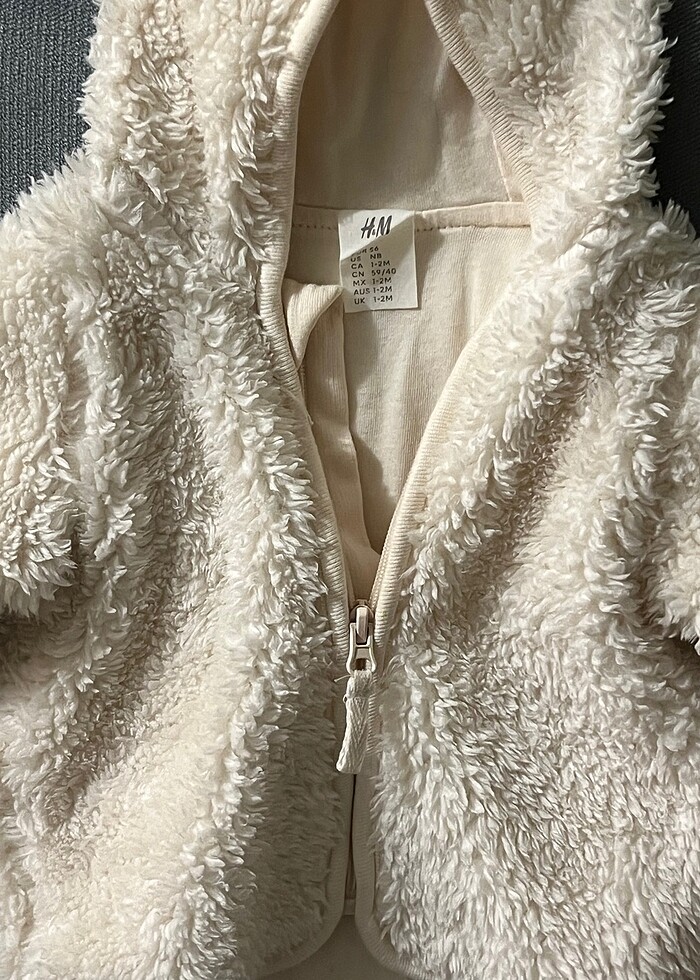 Hm yeni sezon kulaklı bebek ceket - Görsel 3