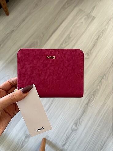 Mango Mango pembe cüzdan
