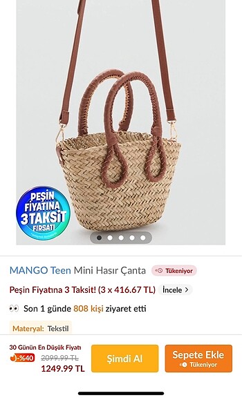 Mango çanta