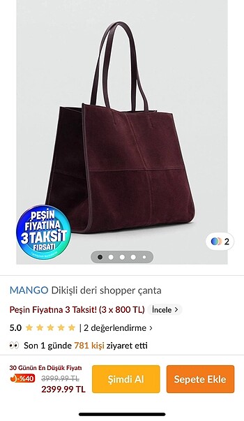 Mango çanta