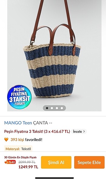 Mango çanta