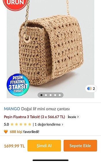 Mango çanta