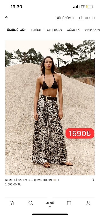 Zara pantolon