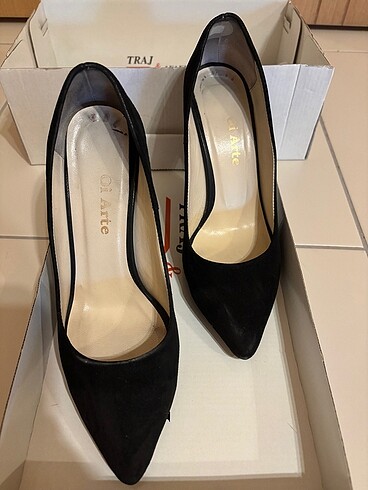 Oi Arte Süet Stiletto
