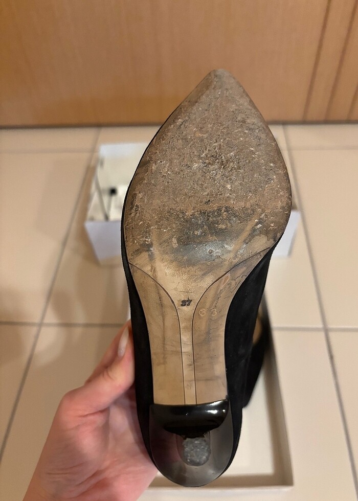 Süet Stiletto - Görsel 4