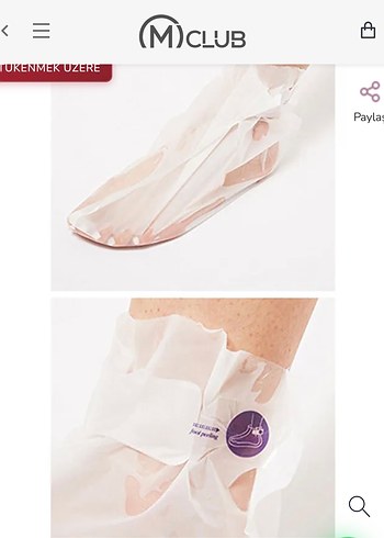 Soyulan Ayak Maskesi - Görsel 3