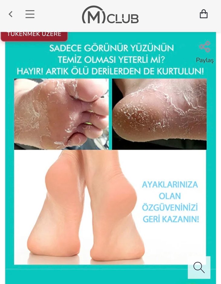 Soyulan Ayak Maskesi - Görsel 4