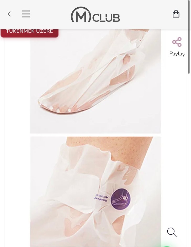 Soyulan Ayak Maskesi - Görsel 3