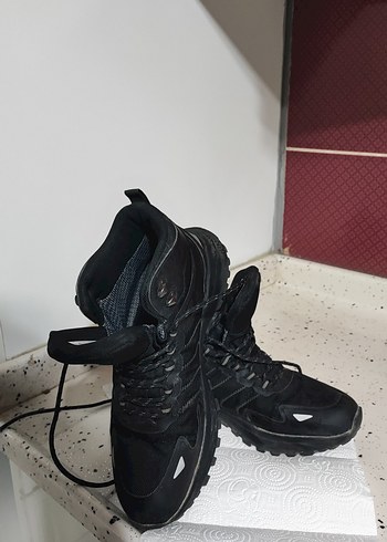 Siyah Bağcıklı Outdoor Erkek Bot 45 numara - Görsel 4