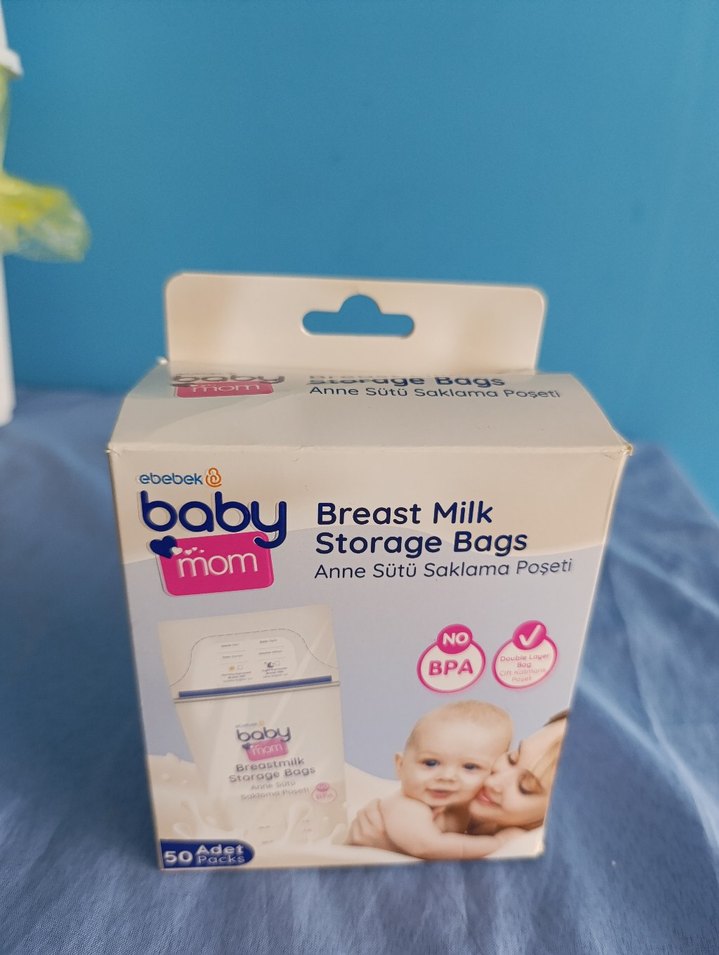Baby Mom Anne Sütü Saklama Poşeti 50'li - Görsel 3