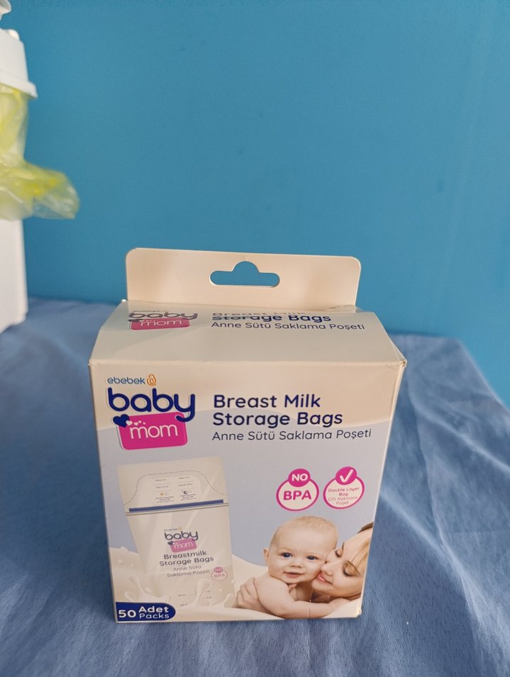 Baby Mom Anne Sütü Saklama Poşeti 50'li - Görsel 4