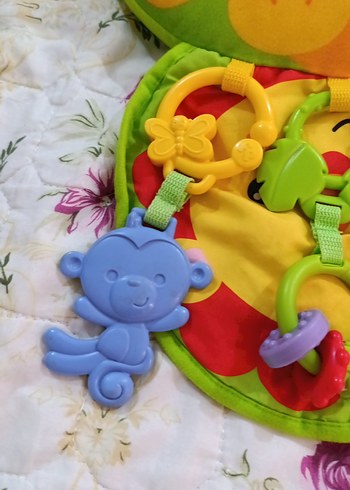 Beden Fisher Price Renkli Bebek Tummy Time Oyun Yastığı