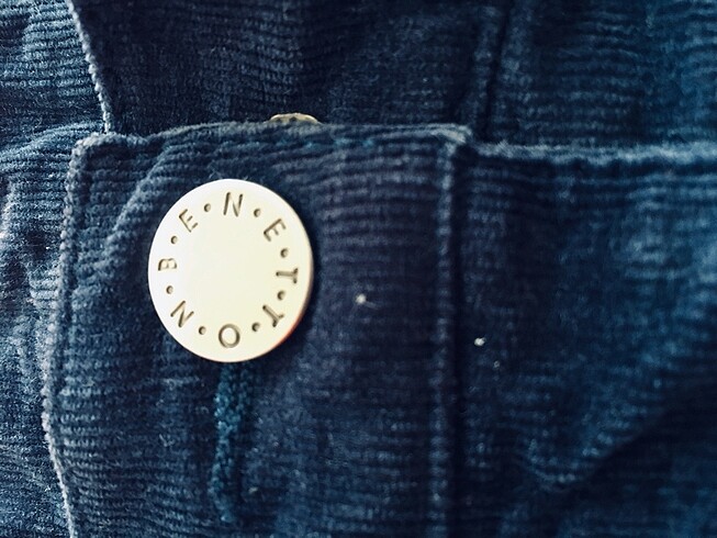 Benetton Benetton kız çocuk kadife pantolon