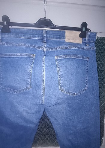 Koton Mavi Regular Fit Denim Pantolon - Görsel 5