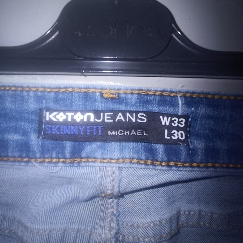 Koton Mavi Regular Fit Denim Pantolon - Görsel 3