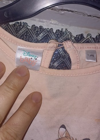 pudra Pembe Baskılı Kız Çocuk Kısa Kollu Tişört - Görsel 5