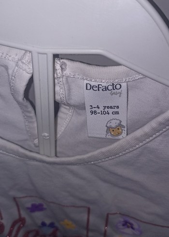 Kız Çocuk Pastel Baskılı Kısa Kollu Tişört - Görsel 7