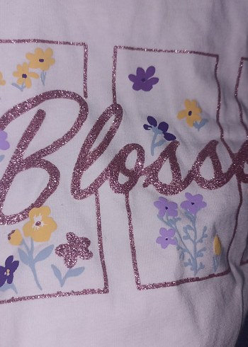 Kız Çocuk Pastel Baskılı Kısa Kollu Tişört - Görsel 5