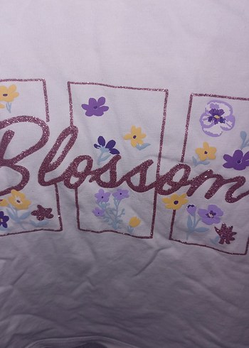 Kız Çocuk Pastel Baskılı Kısa Kollu Tişört - Görsel 4