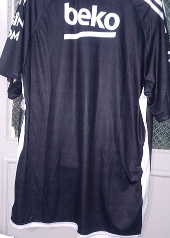 Beşiktaş Siyah Baskılı Kısa Kollu Forma - Görsel 6
