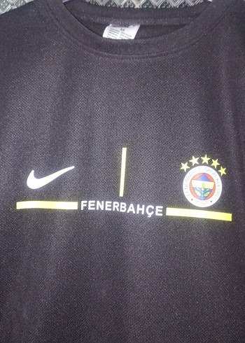 Fenerbahçe Siyah Erkek Spor Tişörtü - Görsel 2