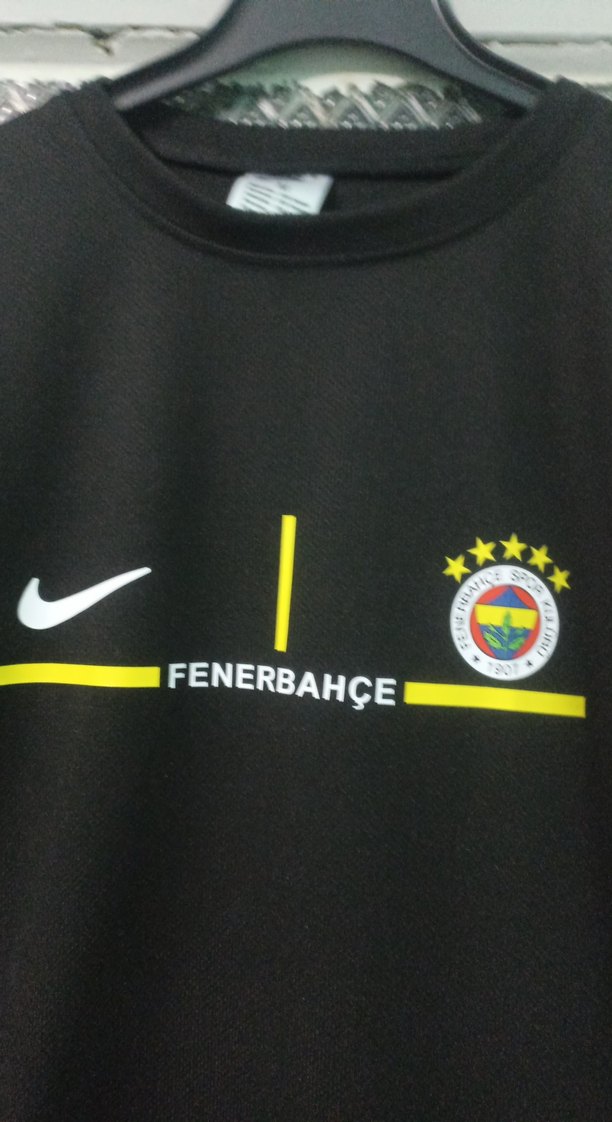 Fenerbahçe Siyah Erkek Spor Tişörtü - Görsel 4