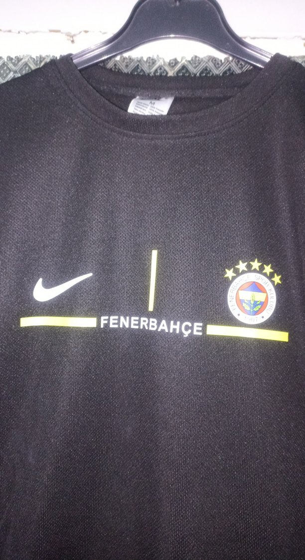 Fenerbahçe Siyah Erkek Spor Tişörtü - Görsel 2