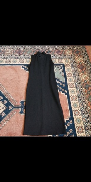düz siyah elbise